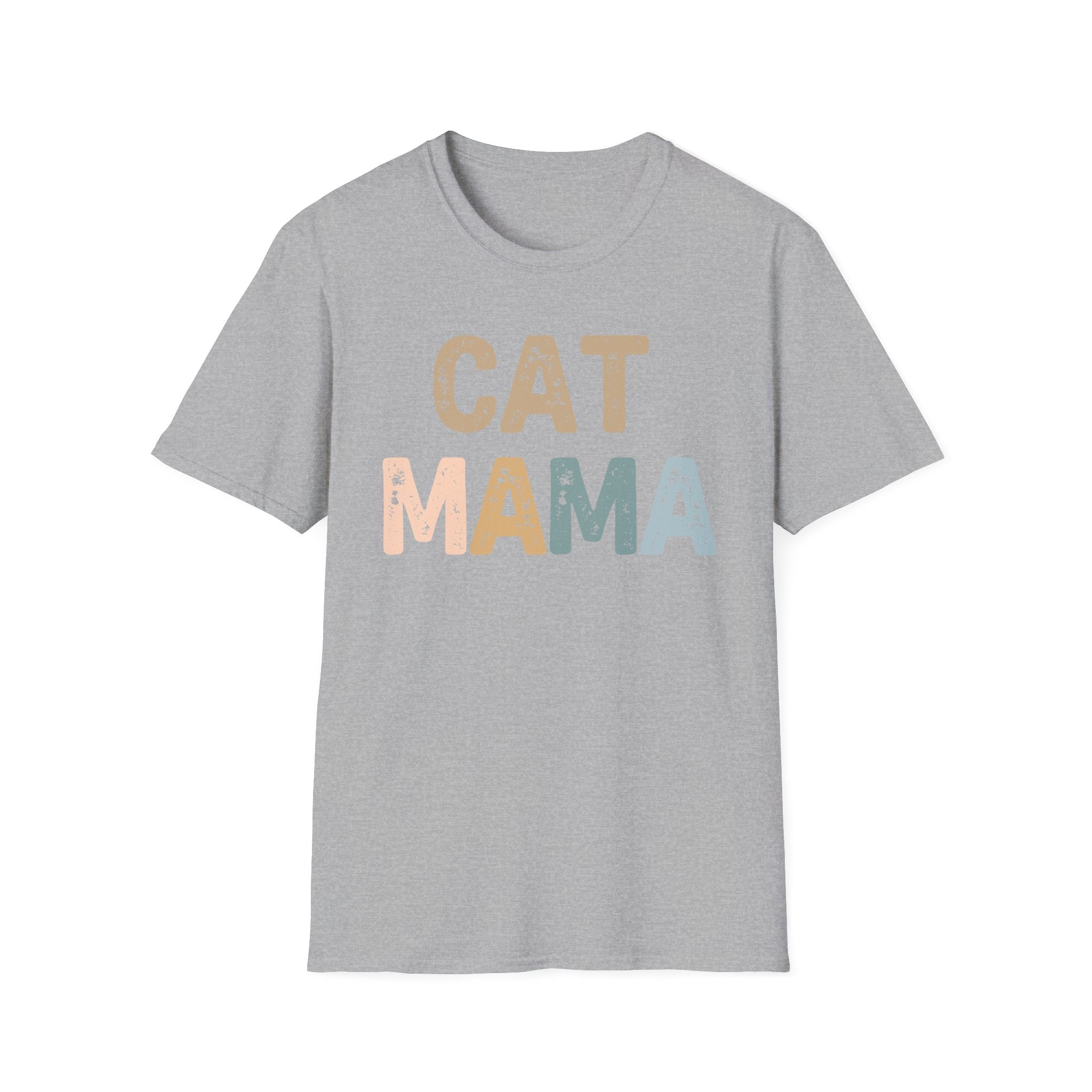 Cat Mama Boho Cat T-Shirt