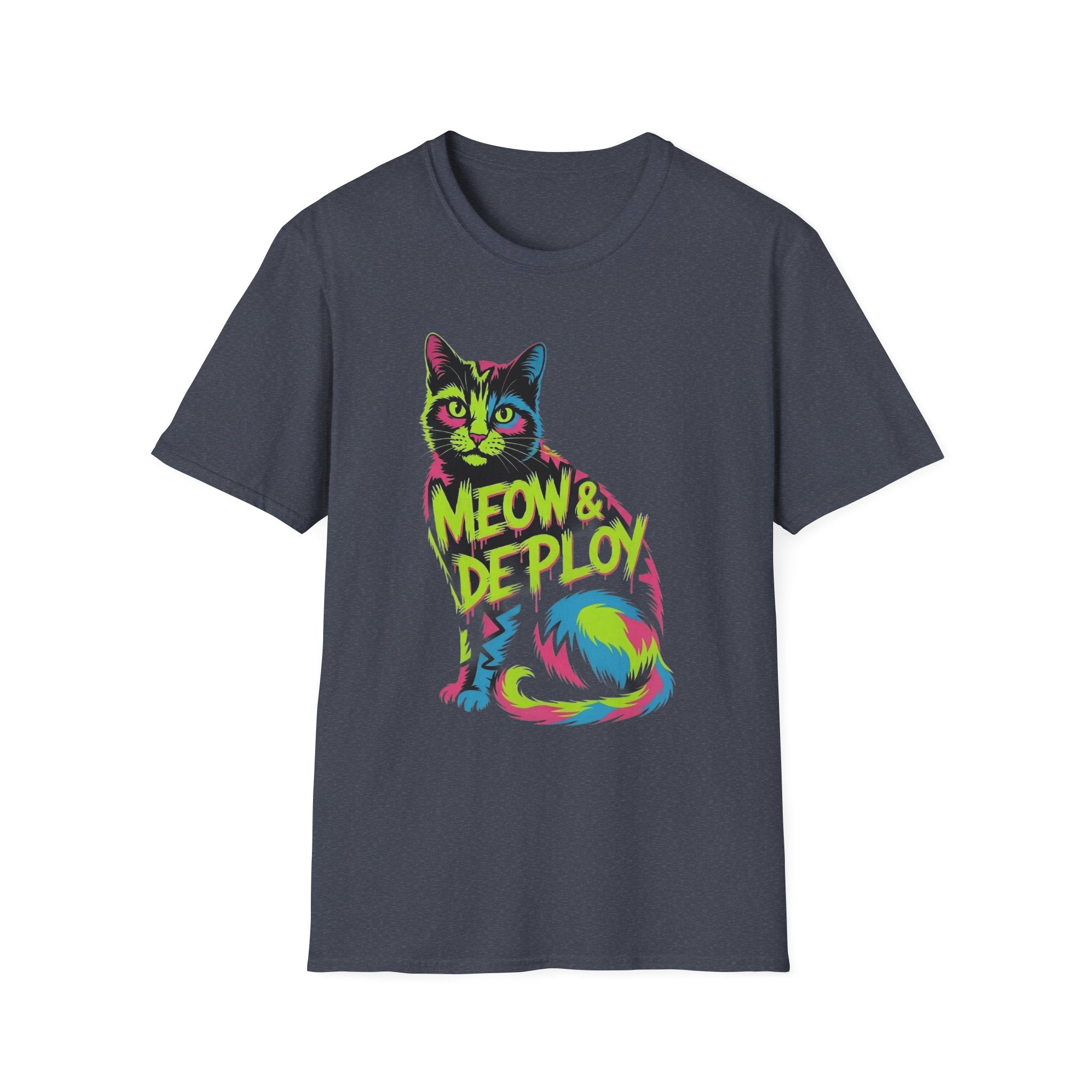 Meow & Deploy Cat T-Shirt