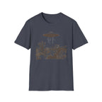 Surprised Kitty & UFO T-Shirt