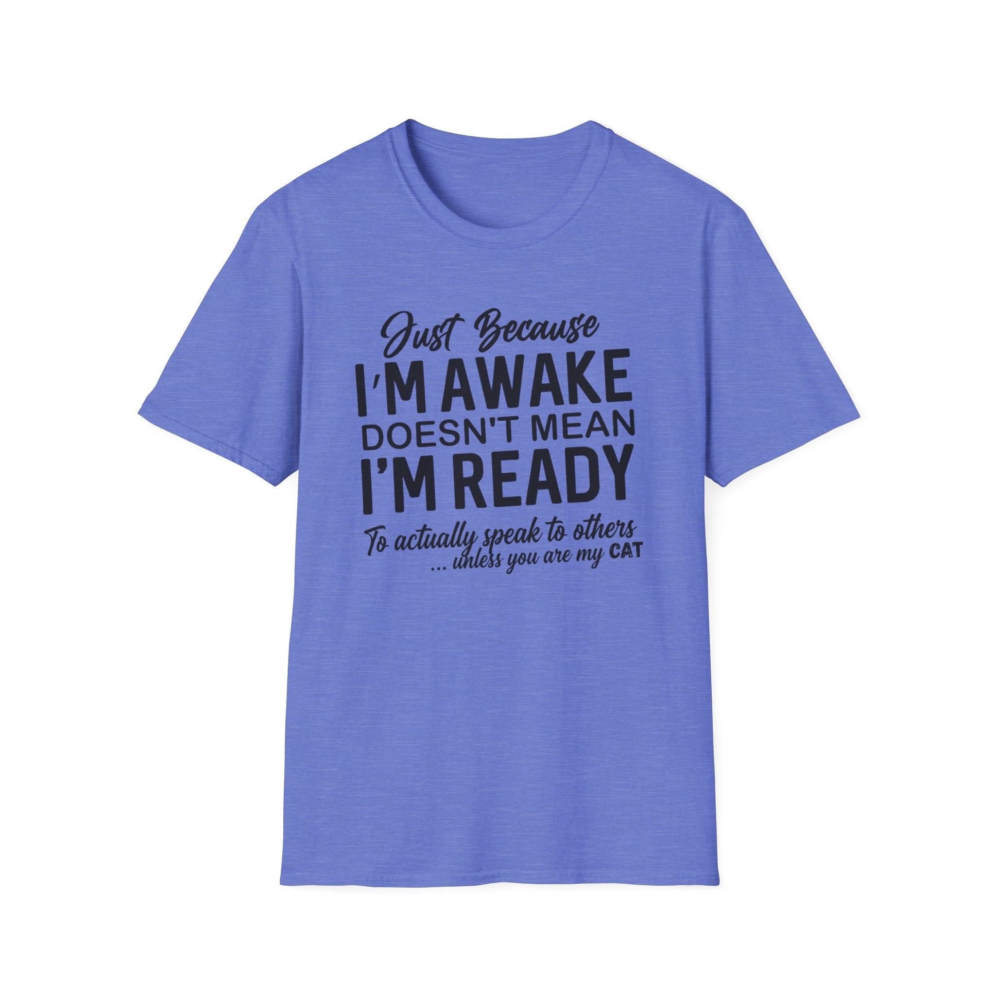 Not Ready to Speak to Others Cat T-Shirt