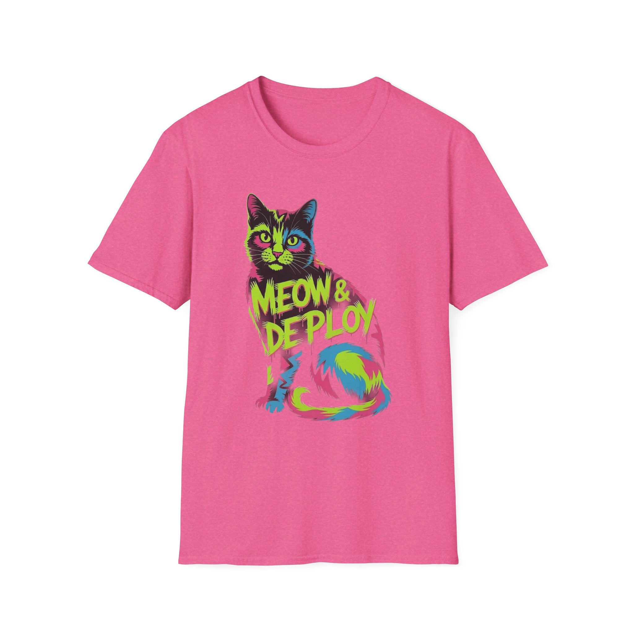 Meow & Deploy Cat T-Shirt