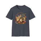 Vintage Kittens in Basket T-Shirt