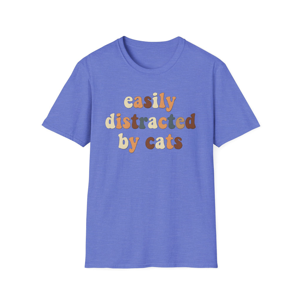 Easily Distracted by Cats T-Shirt
