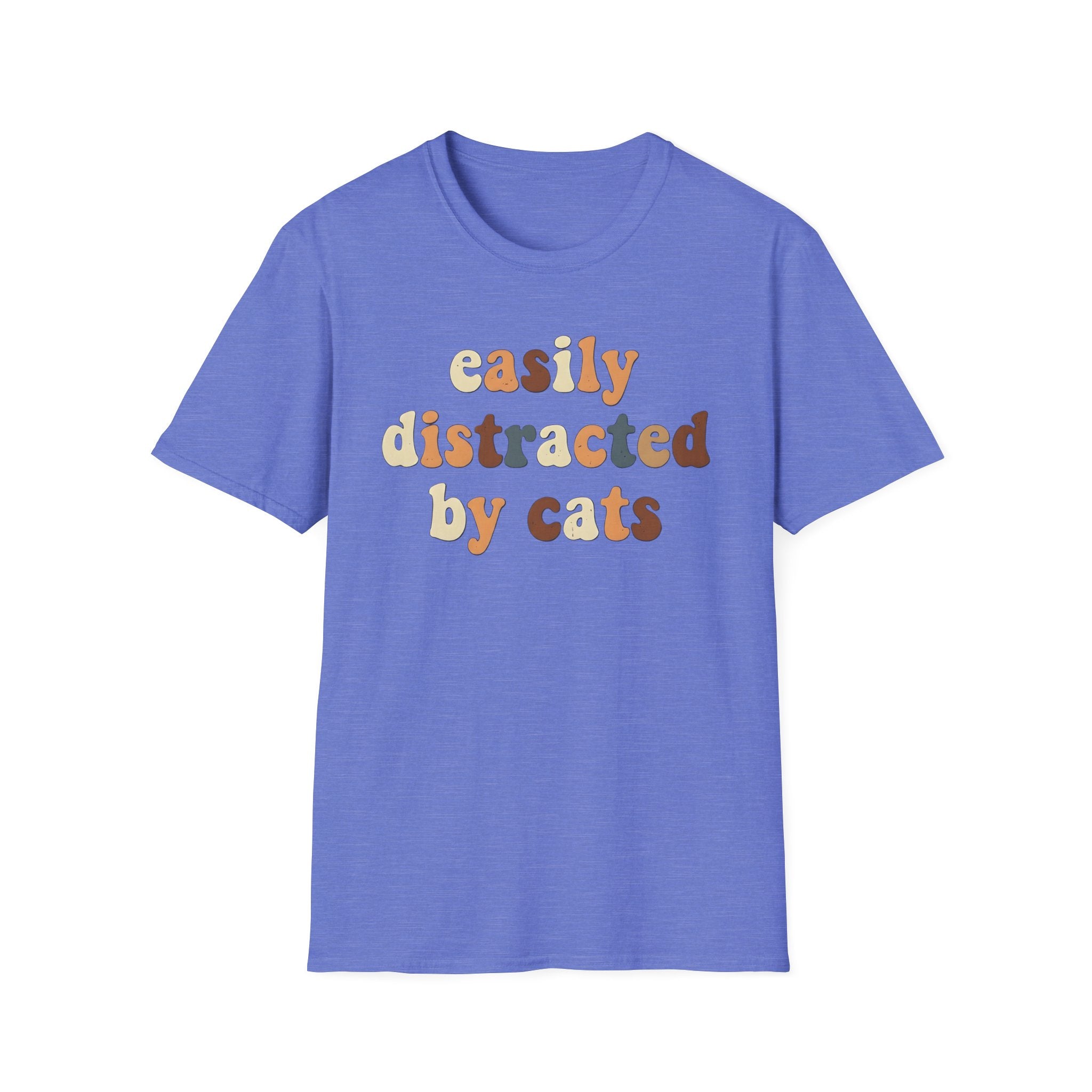 Easily Distracted by Cats T-Shirt