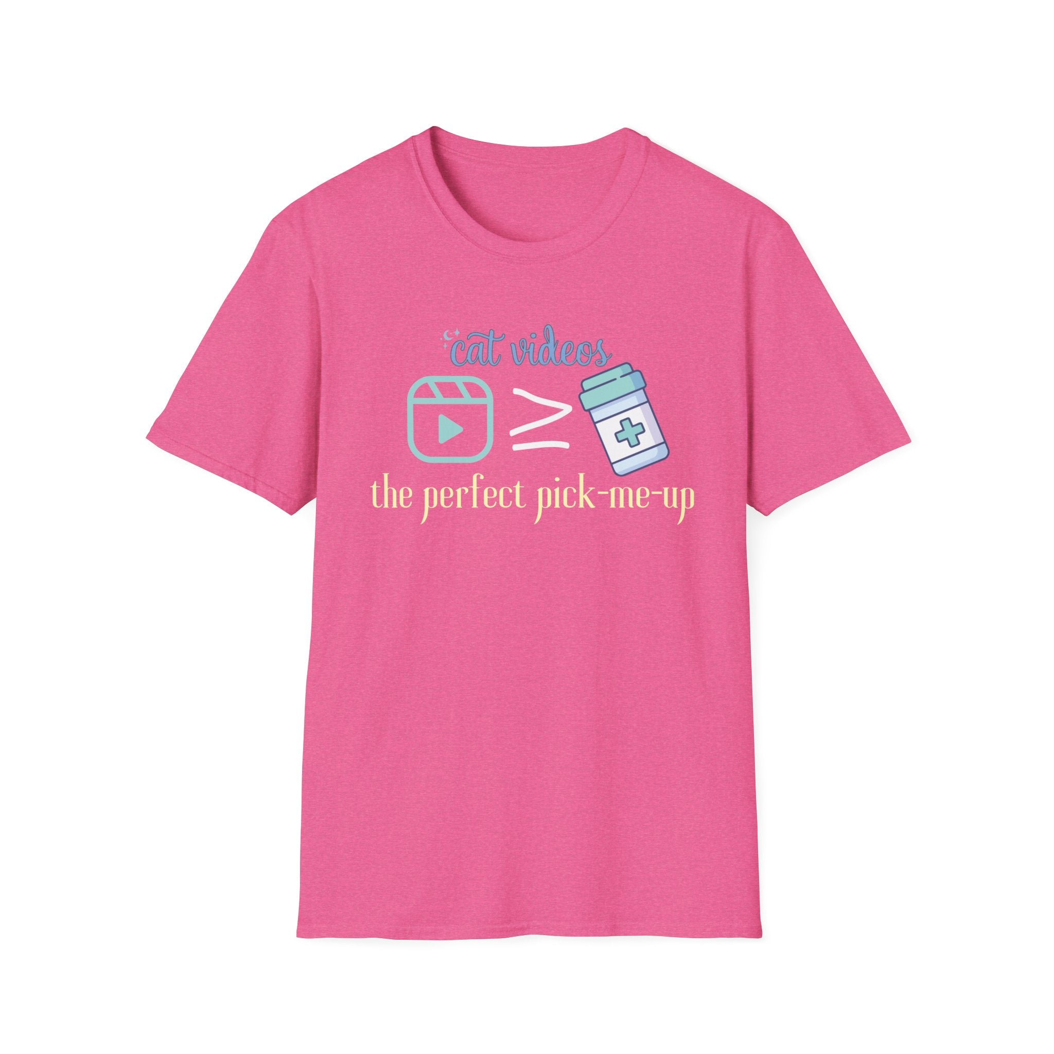 Cat Videos are the Perfect Pick-Me-Up T-Shirt