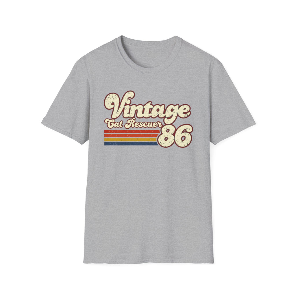 Vintage Cat Rescuer 86 T-Shirt