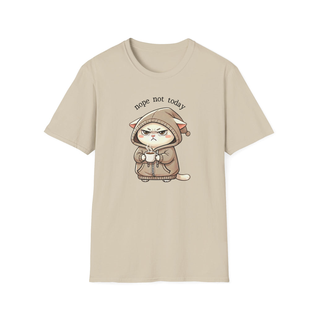 Nope Not Today Cat T-Shirt
