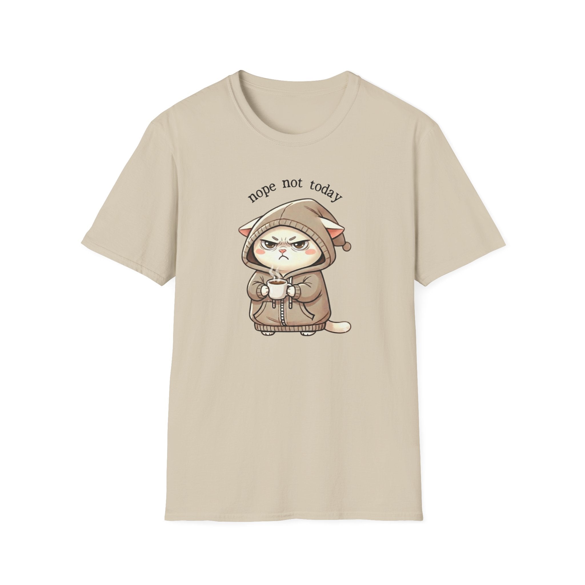Nope Not Today Cat T-Shirt