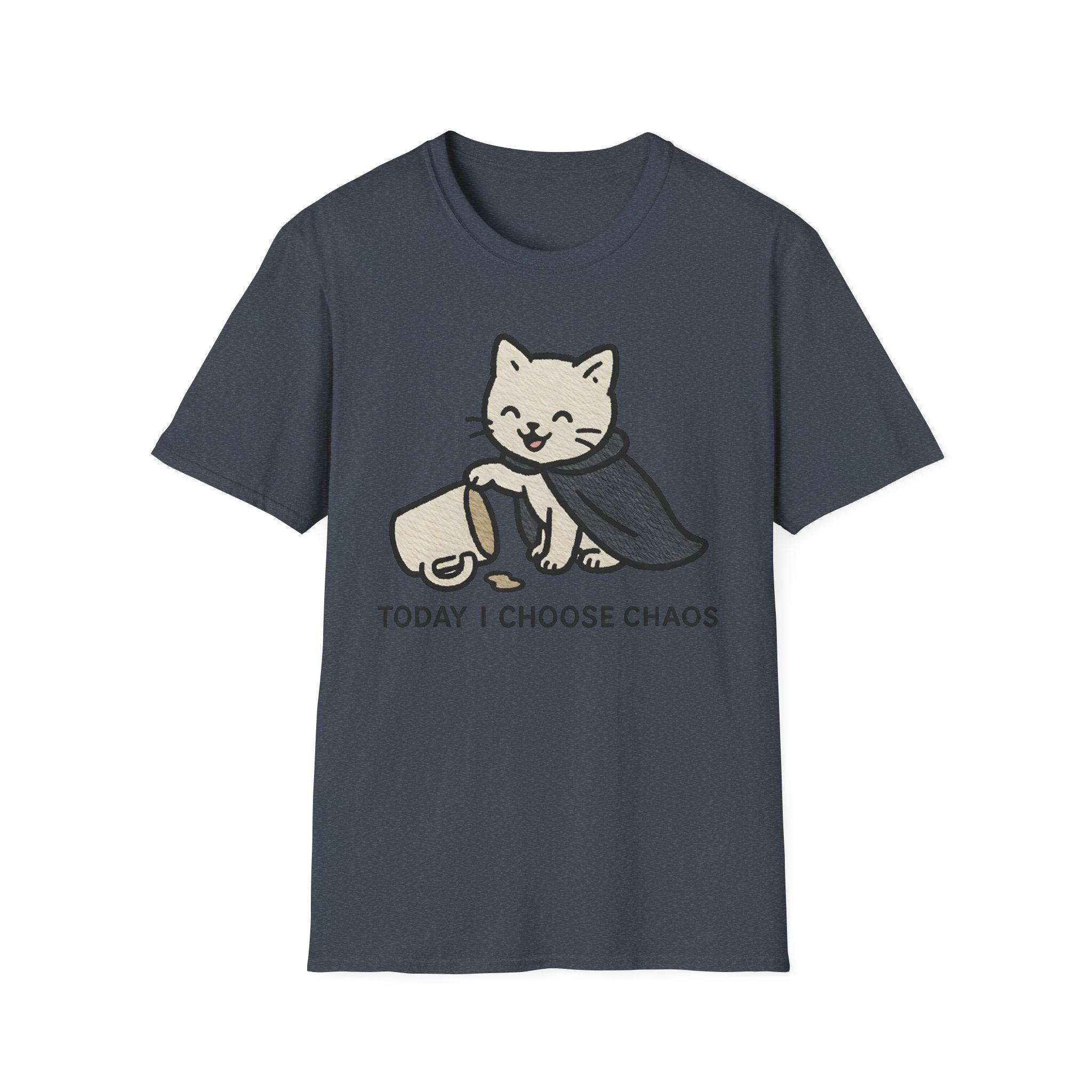 Today I Choose Chaos Cat T-Shirt