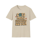 Cats Make Everything Better Retro T-Shirt