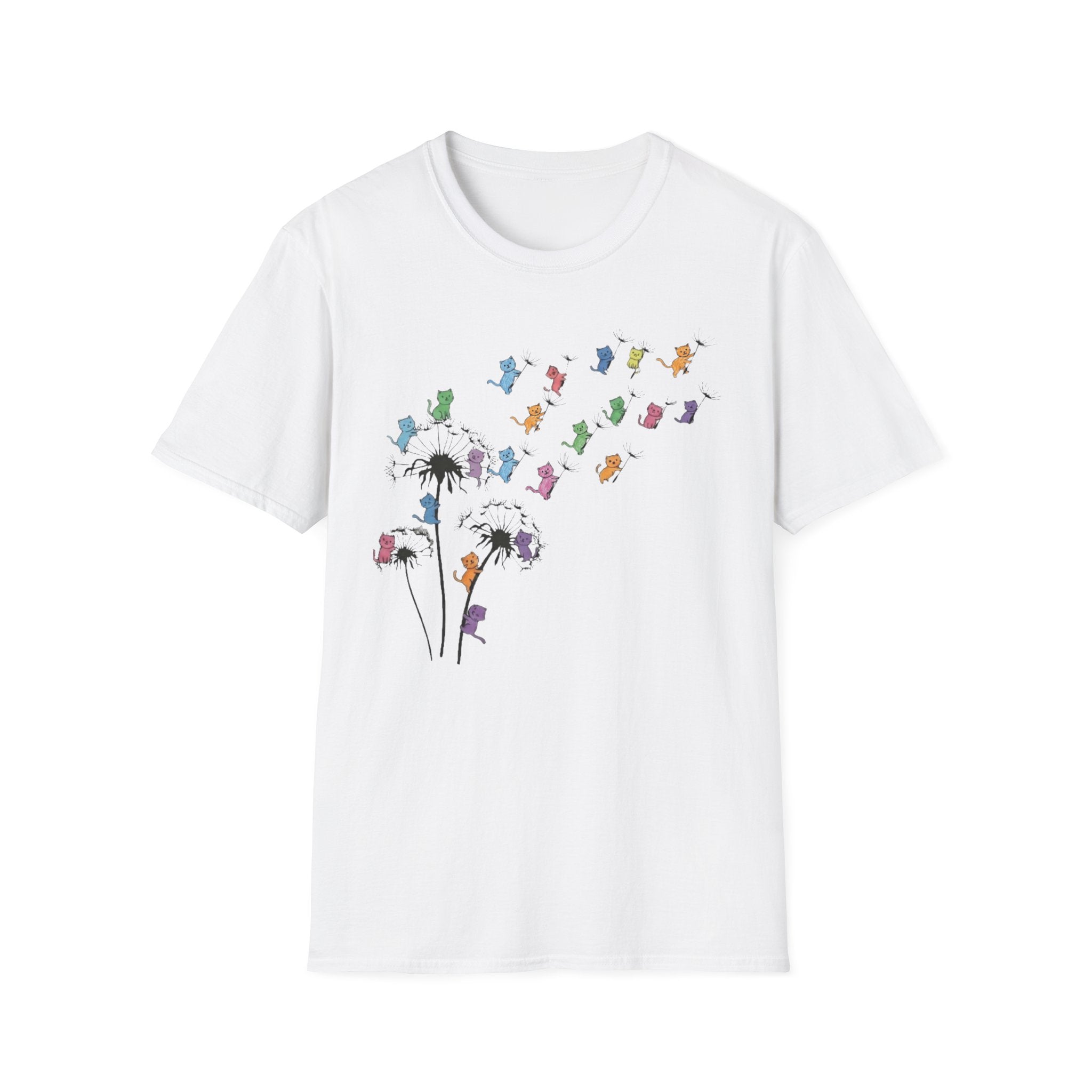 Cats on Dandelion T-Shirt