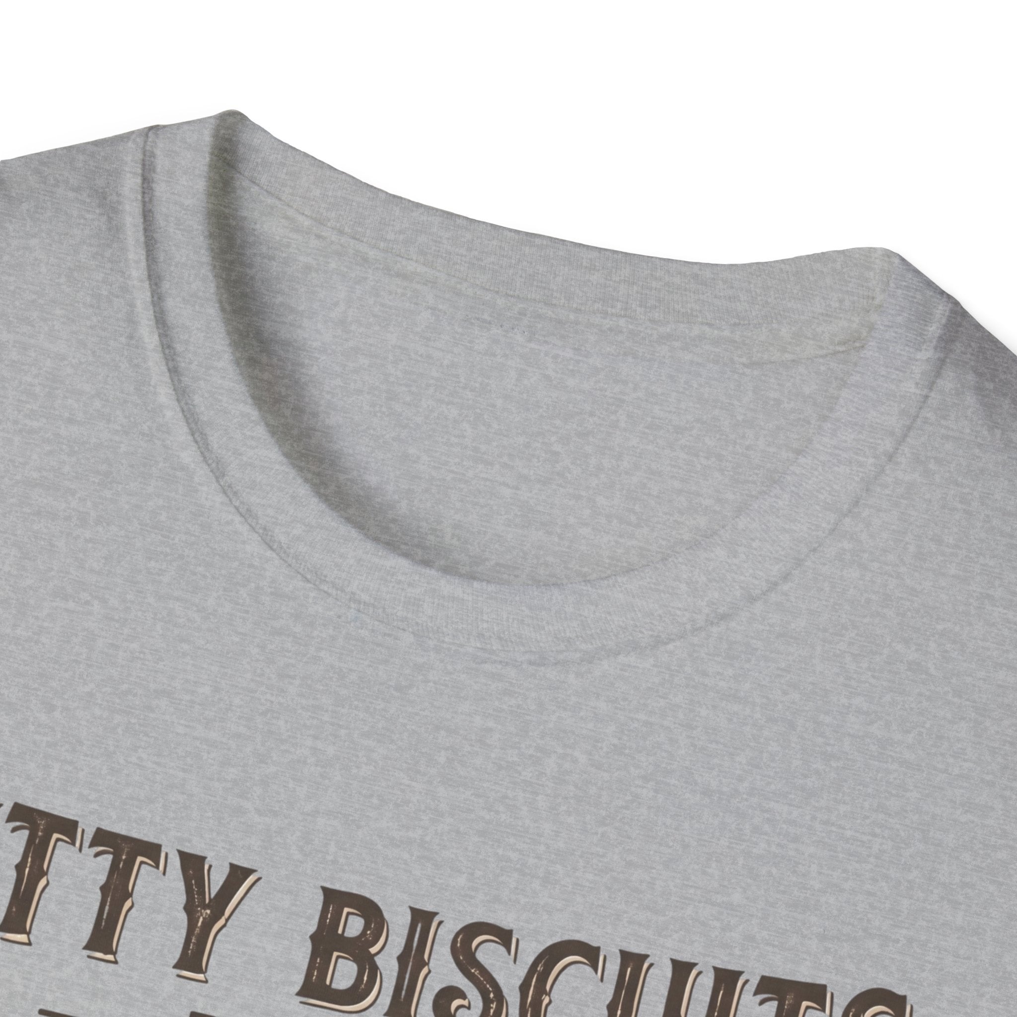 Kitty Biscuits Bakery Purr-duction Line Design T-Shirt
