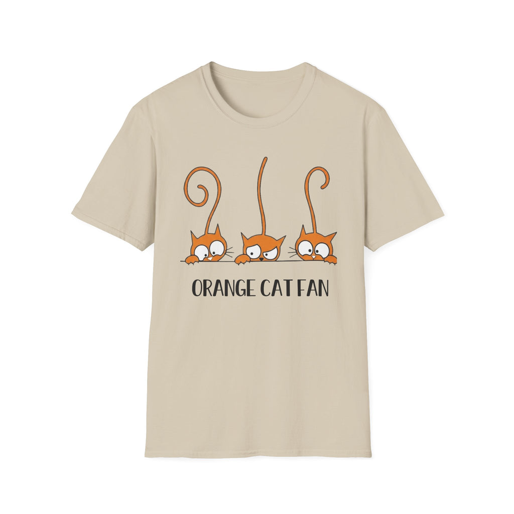 Orange Cat Fan T-Shirt
