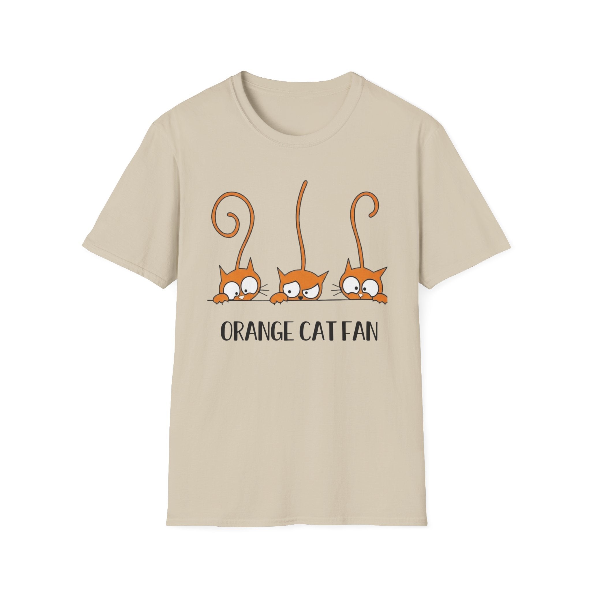 Orange Cat Fan T-Shirt