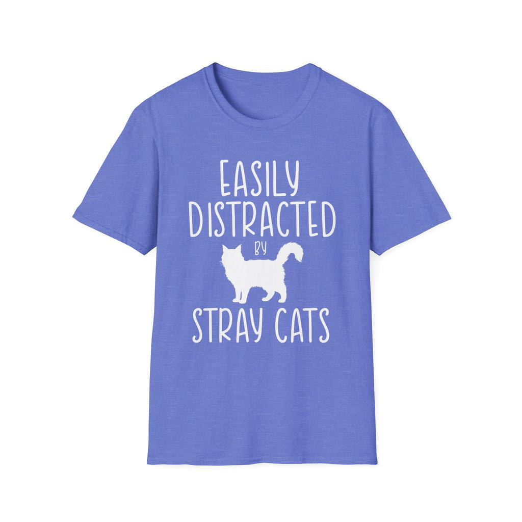 Easily Distracted by Stray Cats T-Shirt