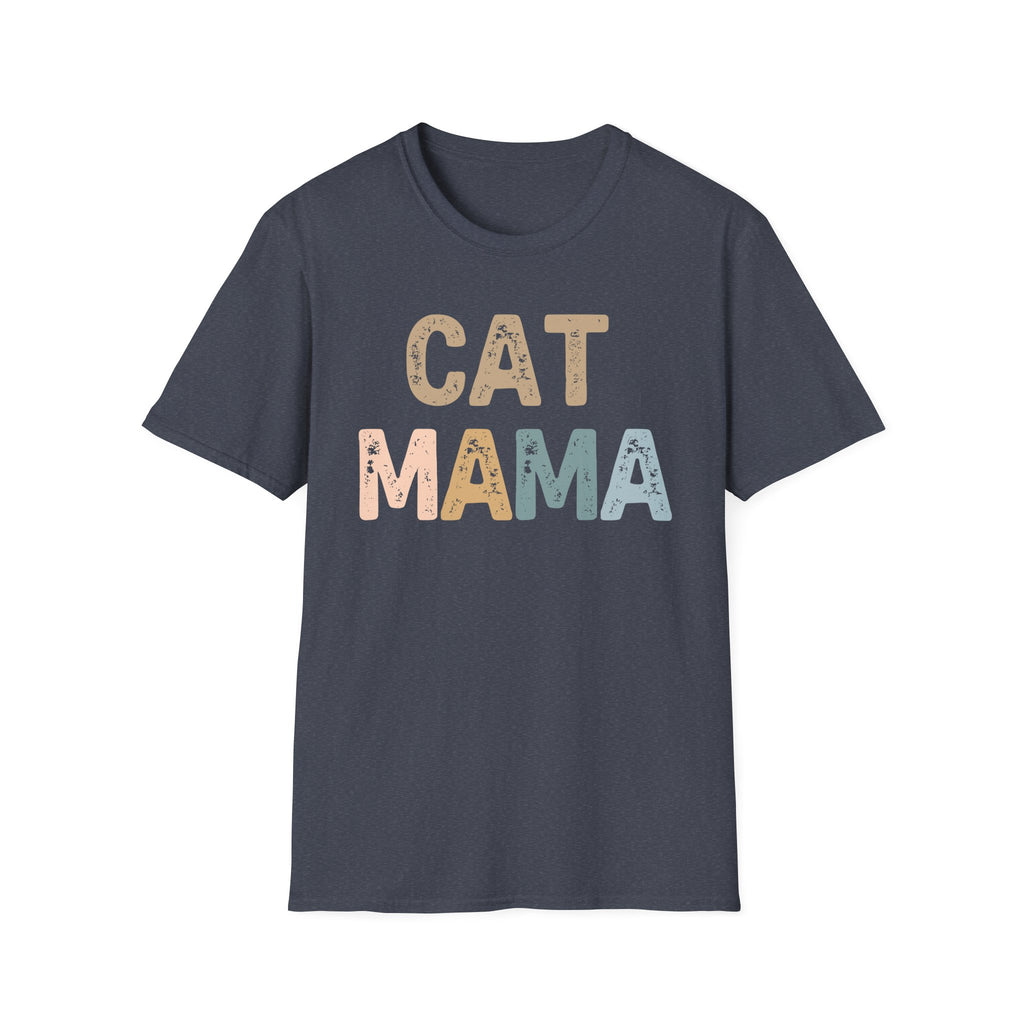 Cat Mama Boho Cat T-Shirt