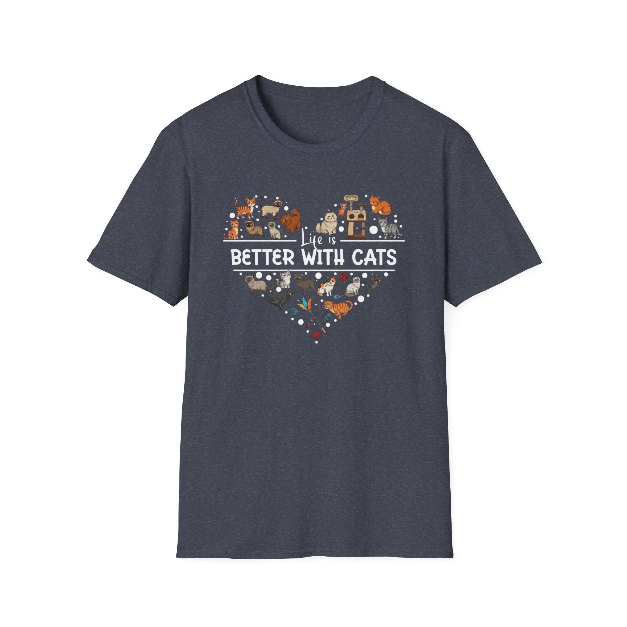 Cats Make Everything Better Collage T-Shirt