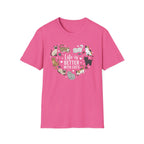 Life is Better with Cats Heart T-Shirt