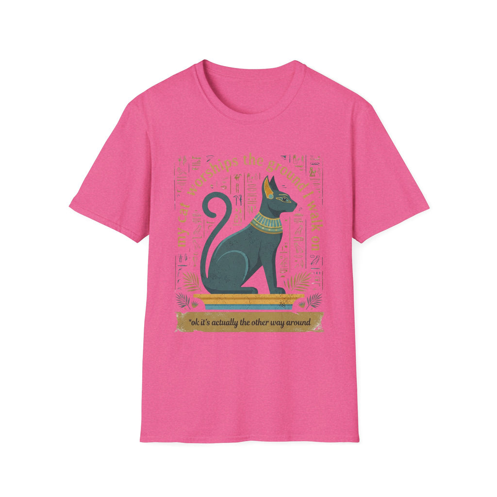 My Cat Worships the Ground I Walk On T-Shirt