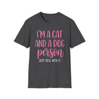 I'm a Cat & a Dog Person T-Shirt