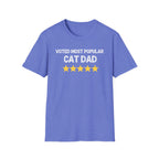 Voted Most Popular Cat Dad T-Shirt