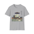 Cat in Kimono with UFO T-Shirt