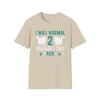 I Was Normal 2 Adorable Cats Ago T-Shirt