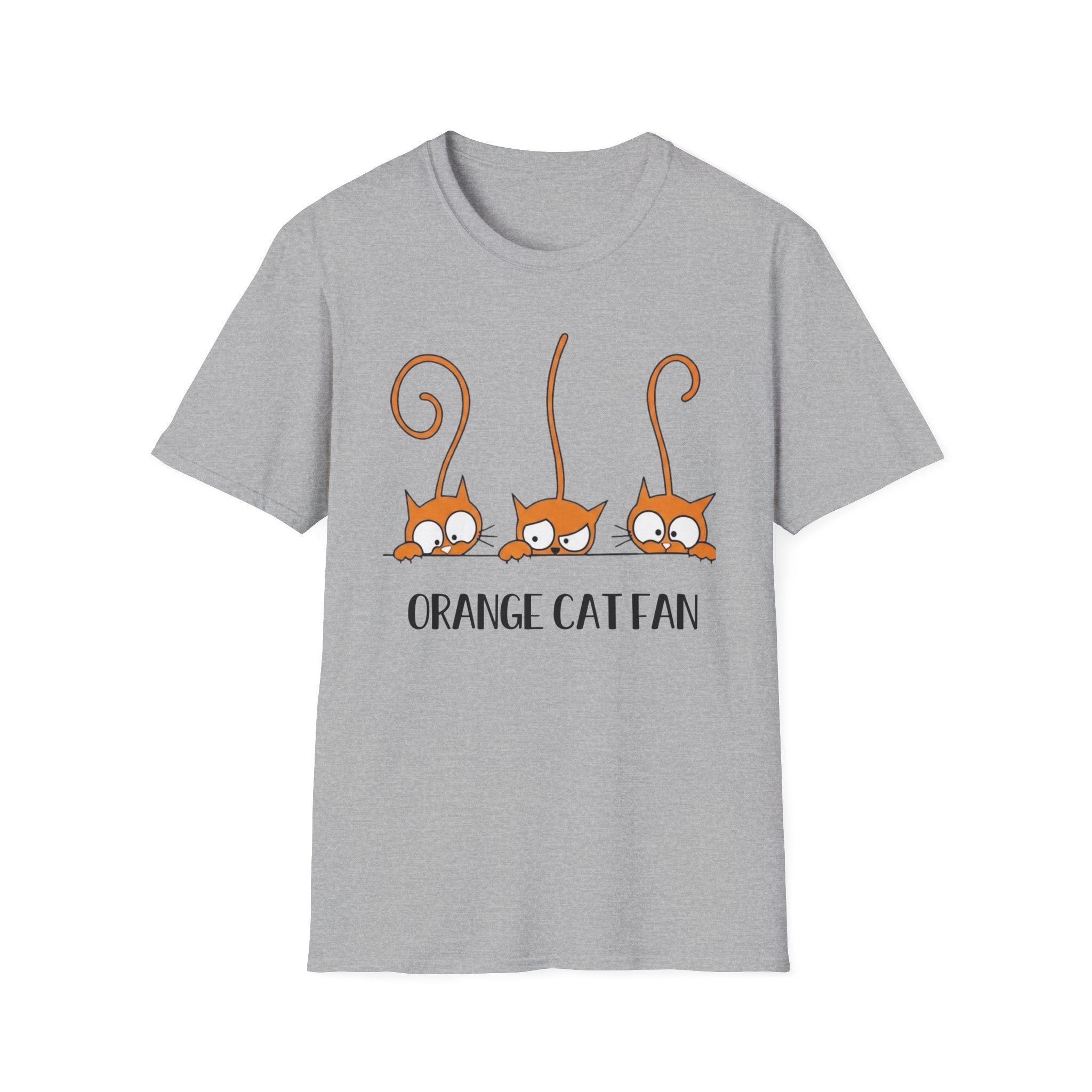 Orange Cat Fan T-Shirt