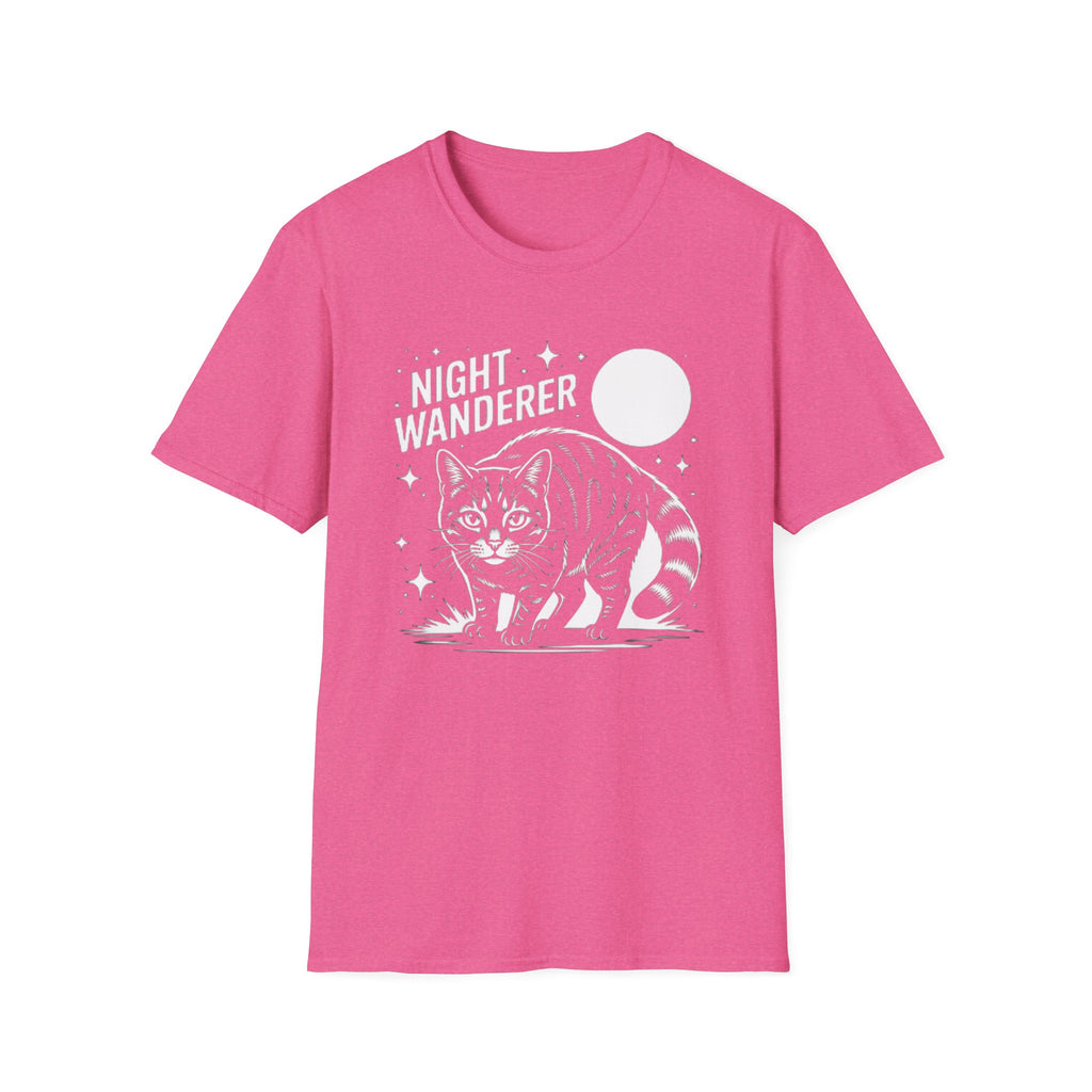 Night Wanderer Cat T-Shirt