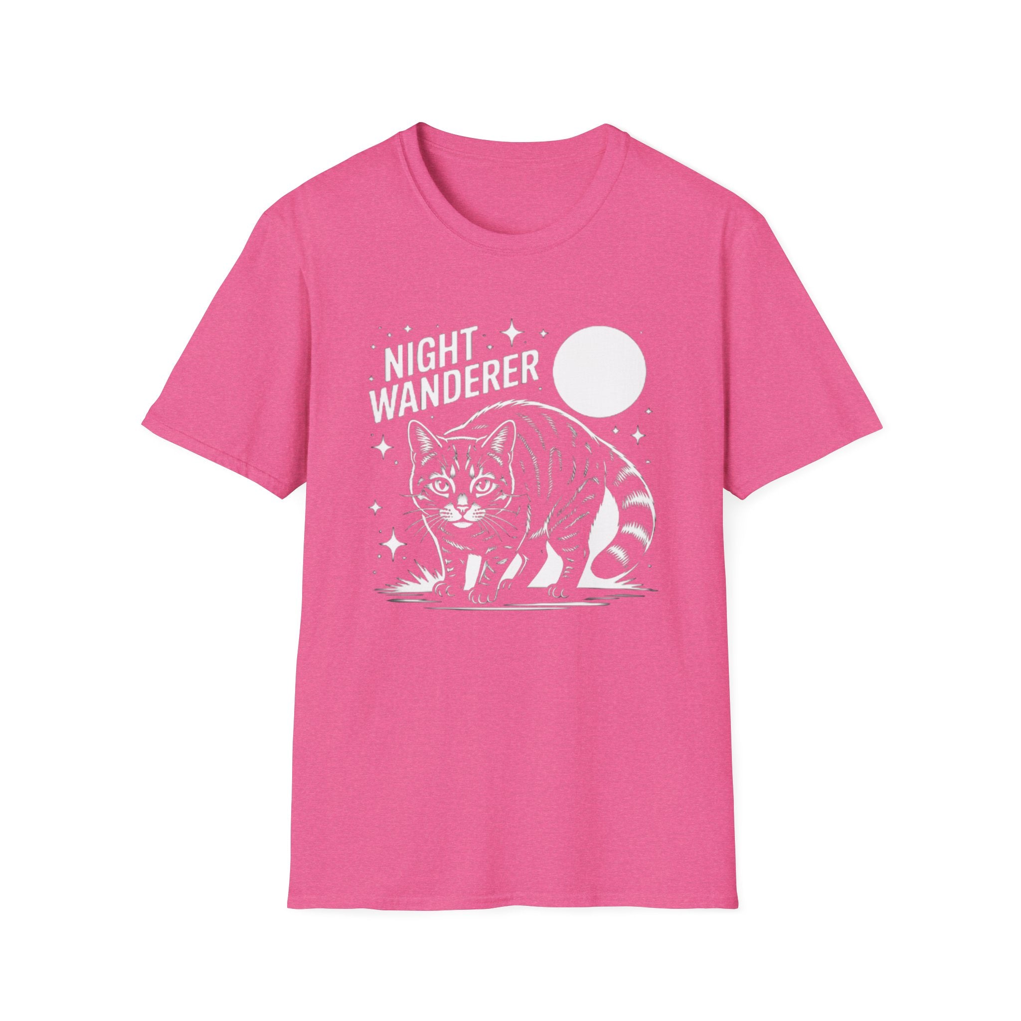 Night Wanderer Cat T-Shirt