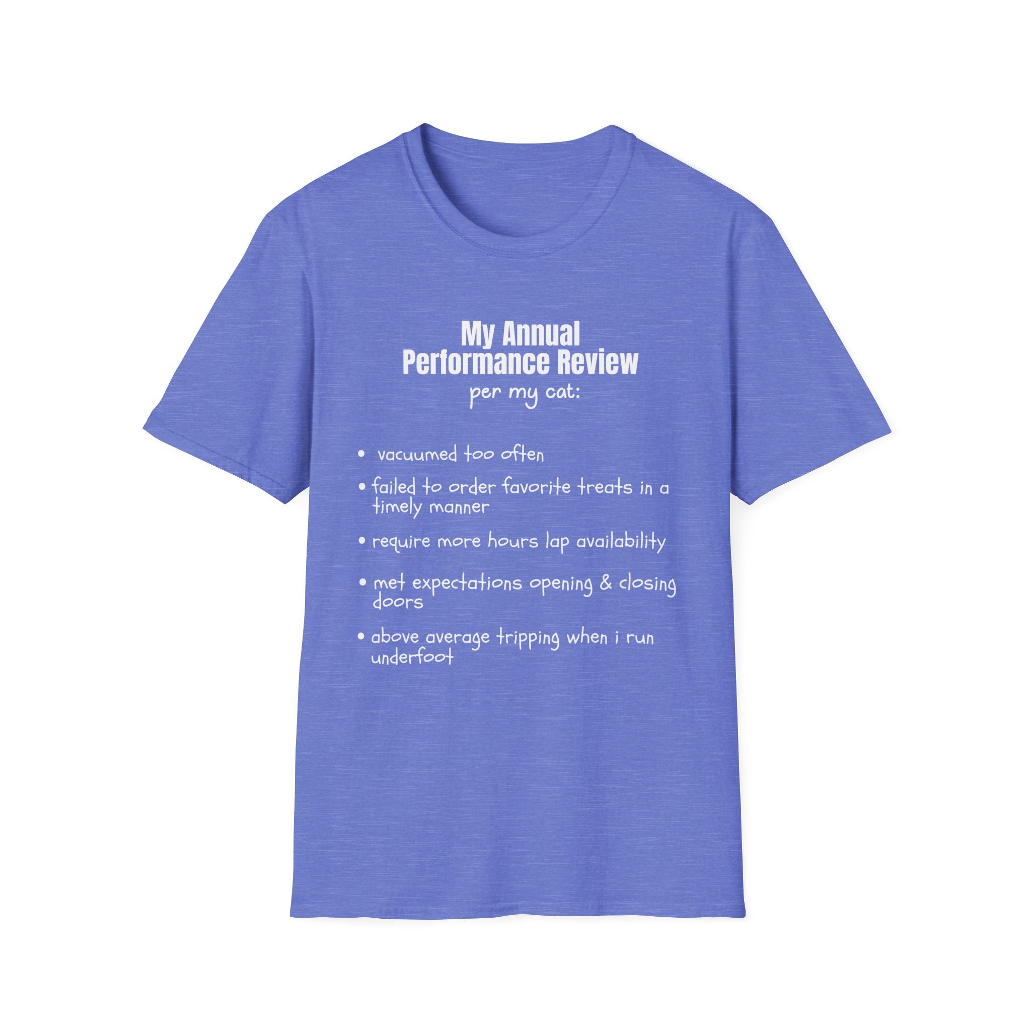 Annual Performance Review Per My Cat T-Shirt