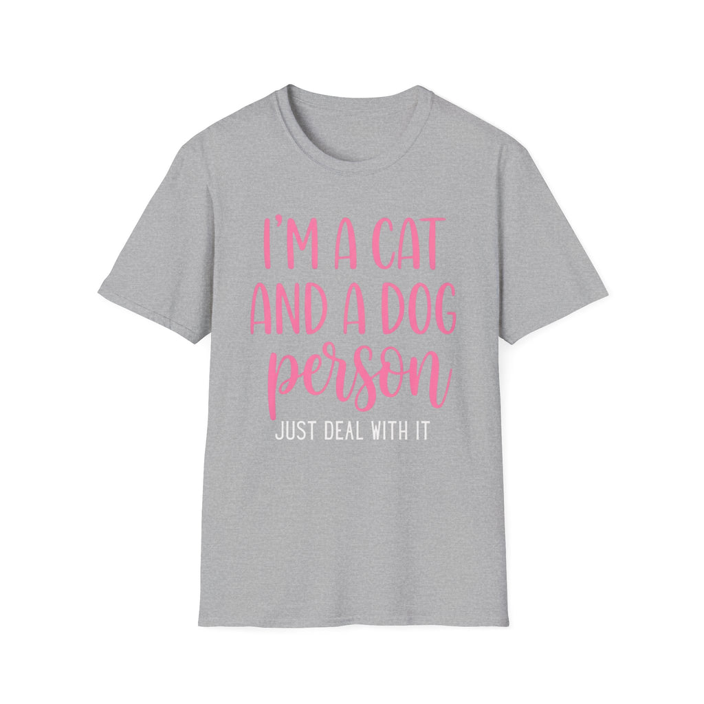 I'm a Cat & a Dog Person T-Shirt