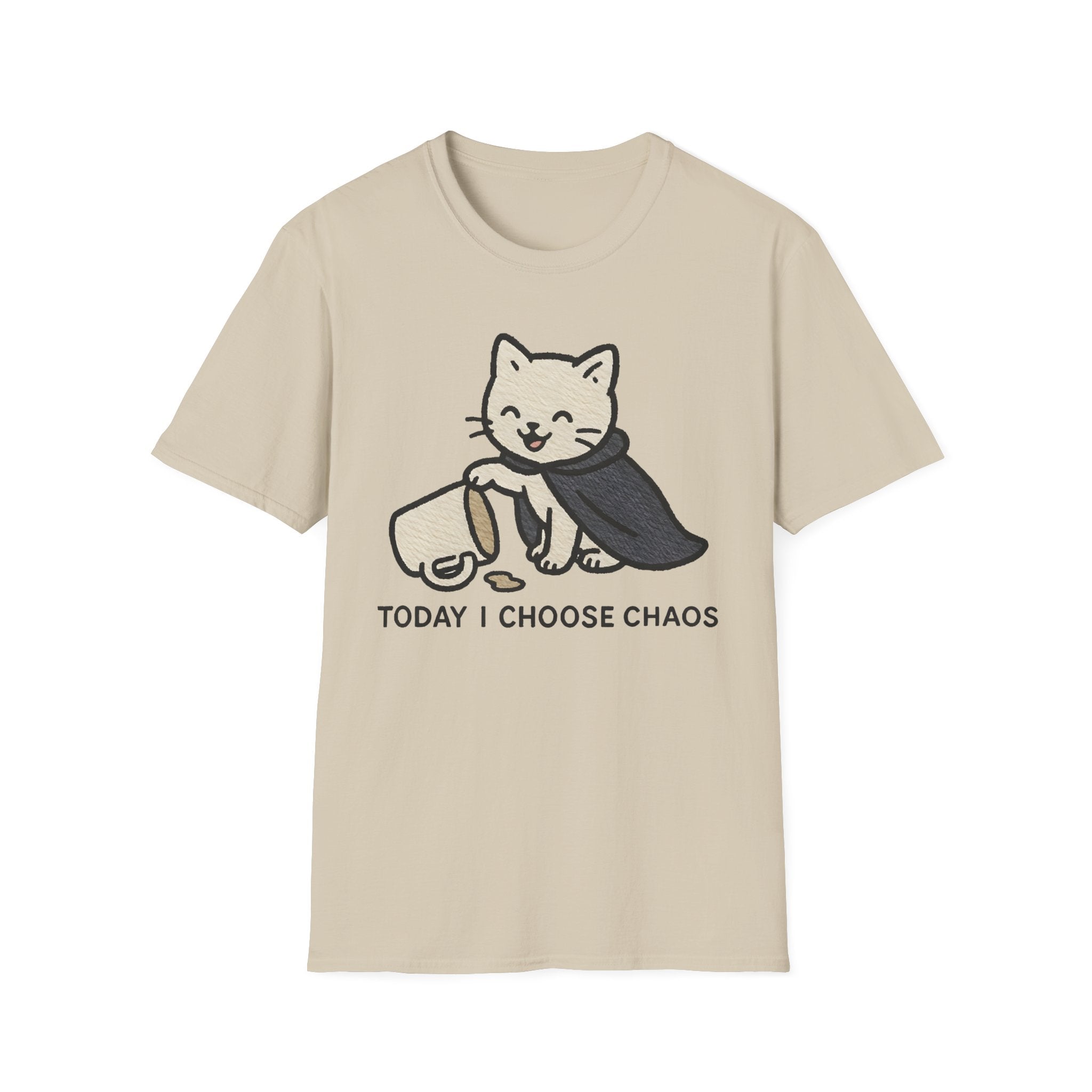 Today I Choose Chaos Cat T-Shirt