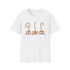 Peeking Orange Cats T-Shirt