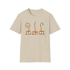 Peeking Orange Cats T-Shirt