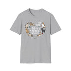 Life is Better with Cats Heart T-Shirt