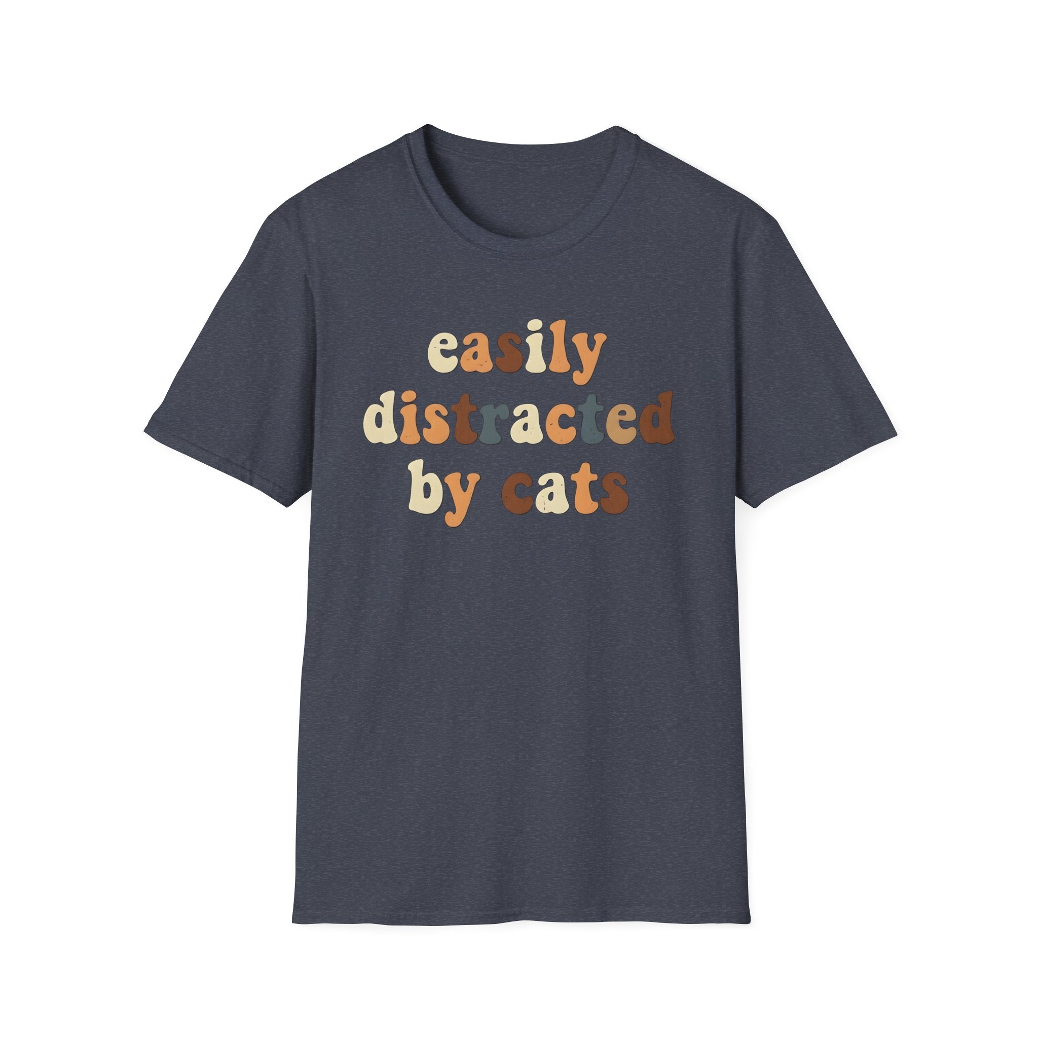 Easily Distracted by Cats T-Shirt