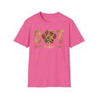 Cat Mama in gold T-Shirt