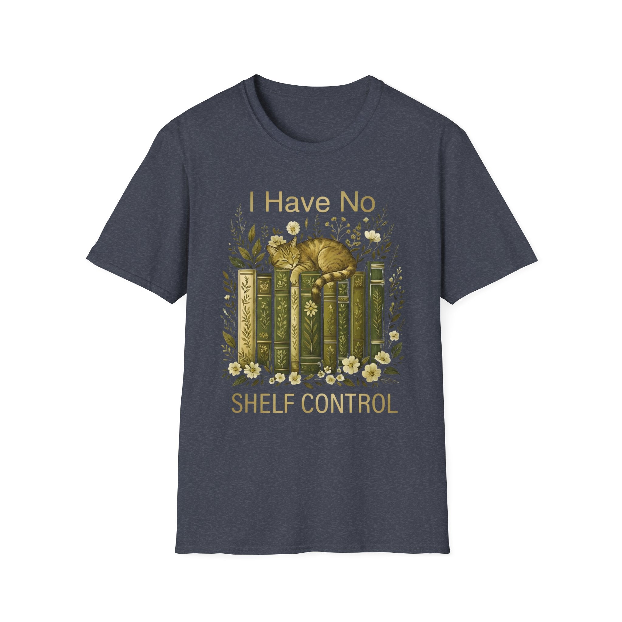 I Have No Shelf Control Cat T-Shirt