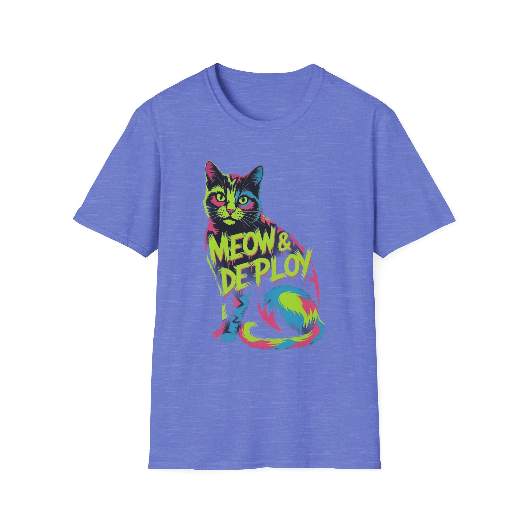 Meow & Deploy Cat T-Shirt