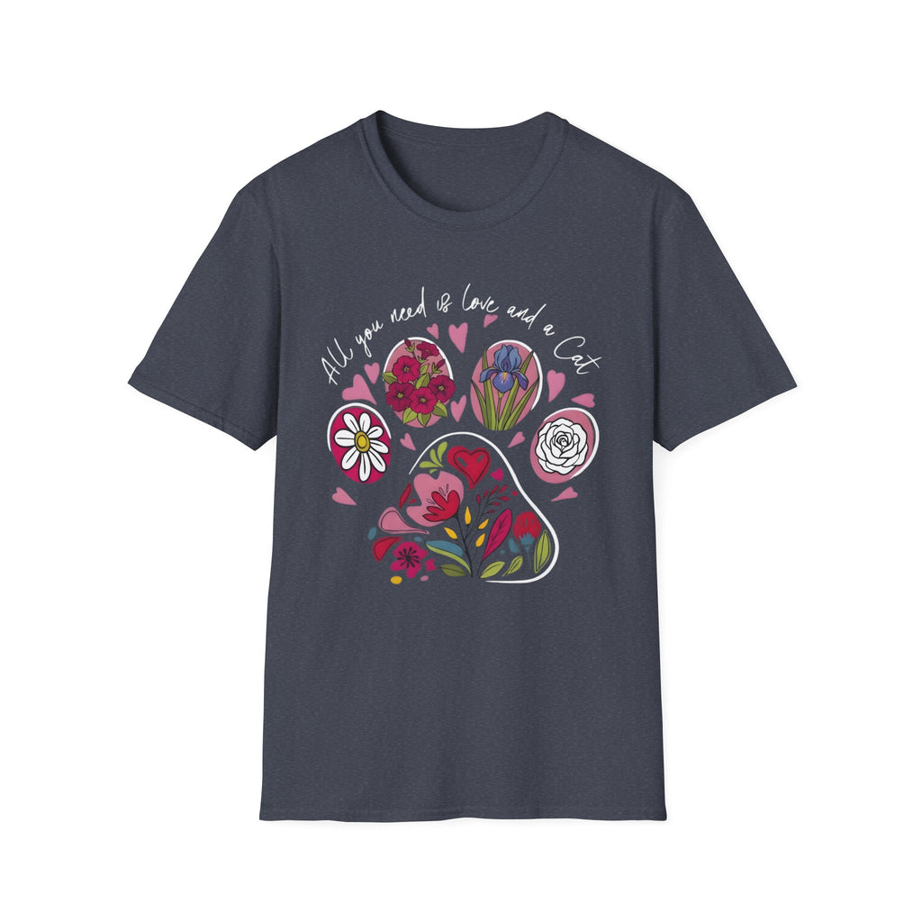 All You Need is Love and a Cat T-Shirt