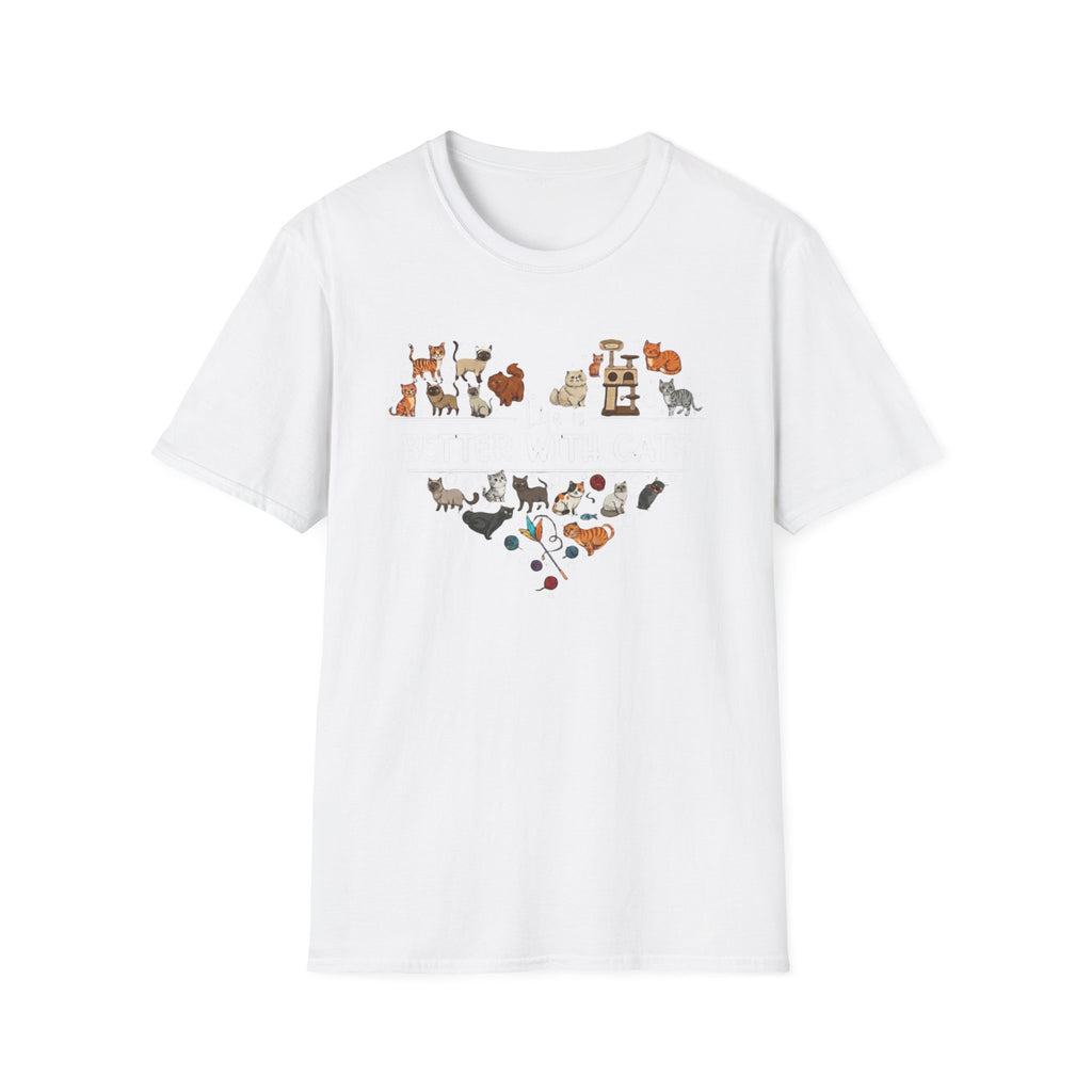 Cats Make Everything Better Collage T-Shirt