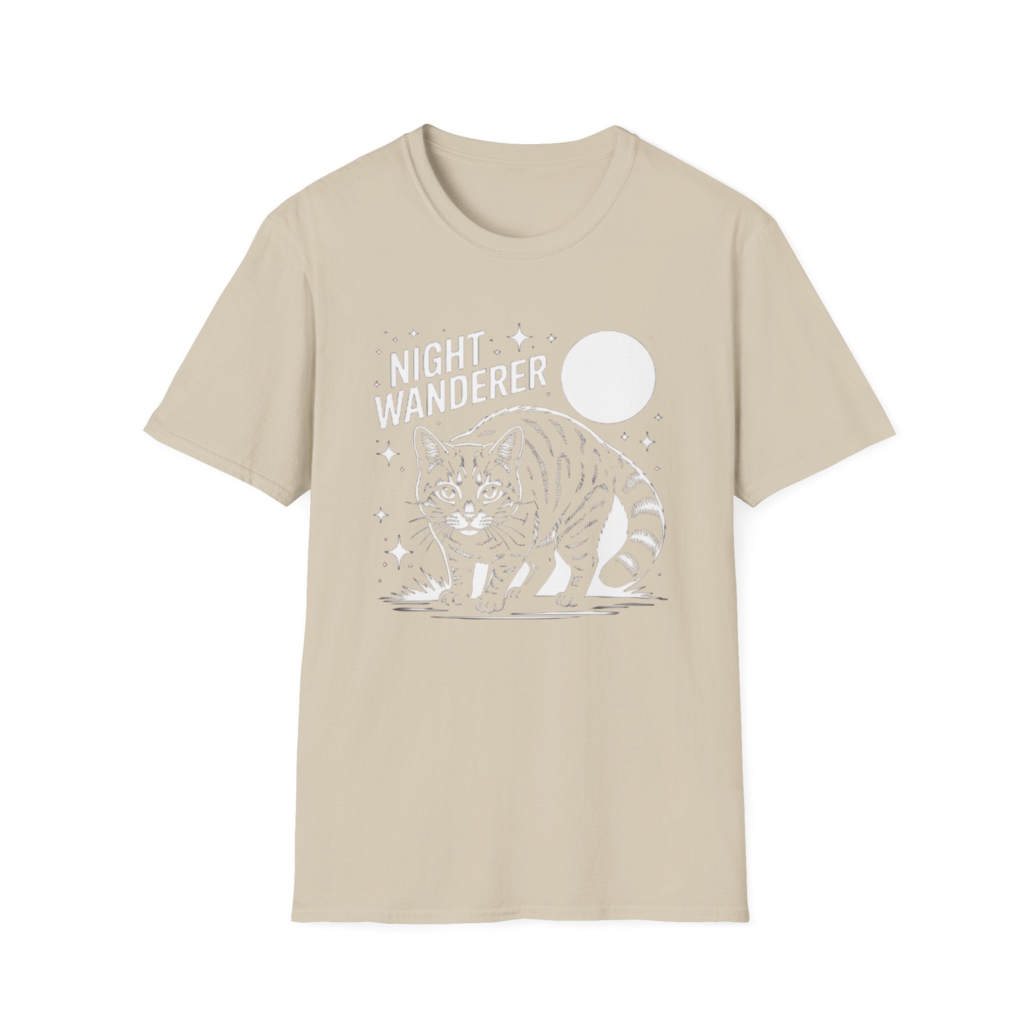 Night Wanderer Cat T-Shirt