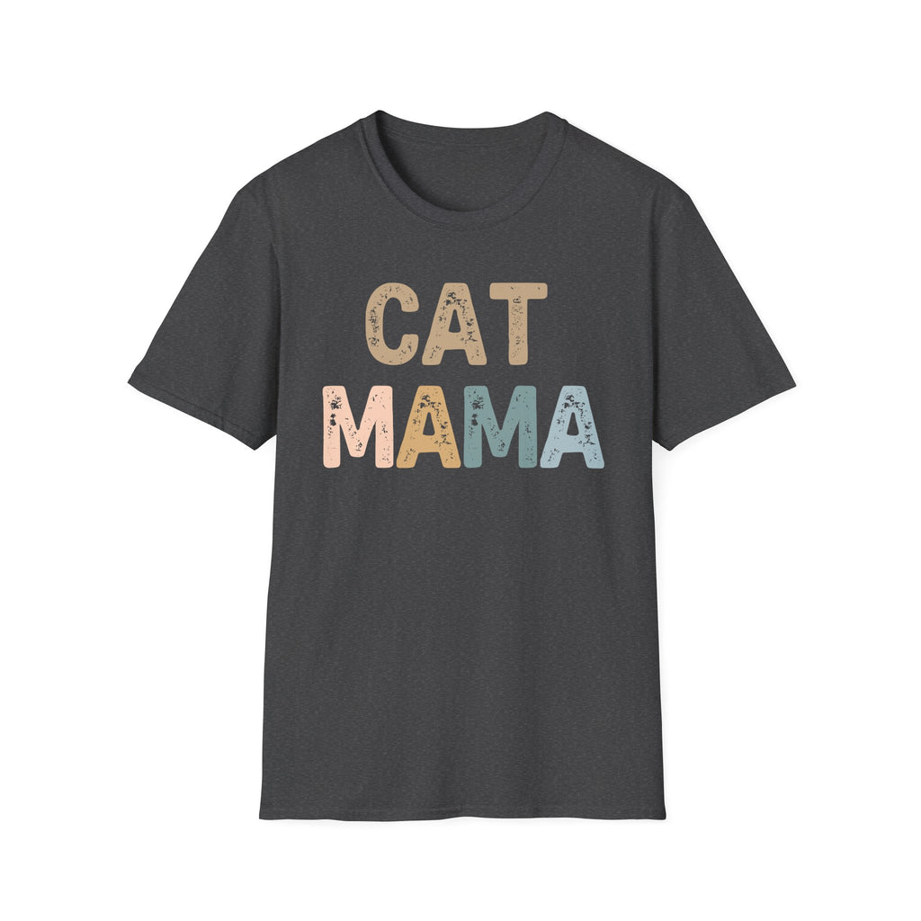 Cat Mama Boho Cat T-Shirt