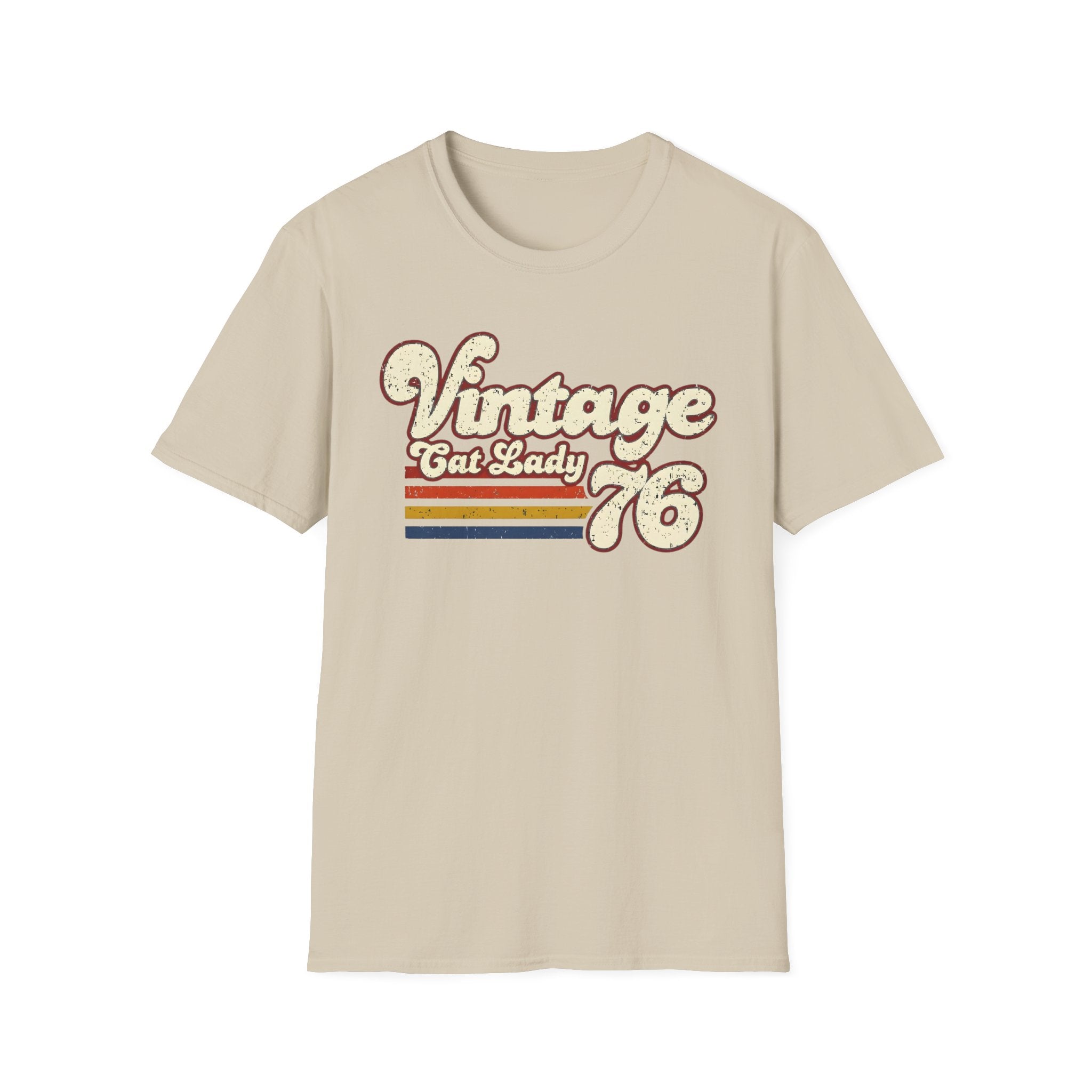 Vintage Cat Lady 76 T-Shirt