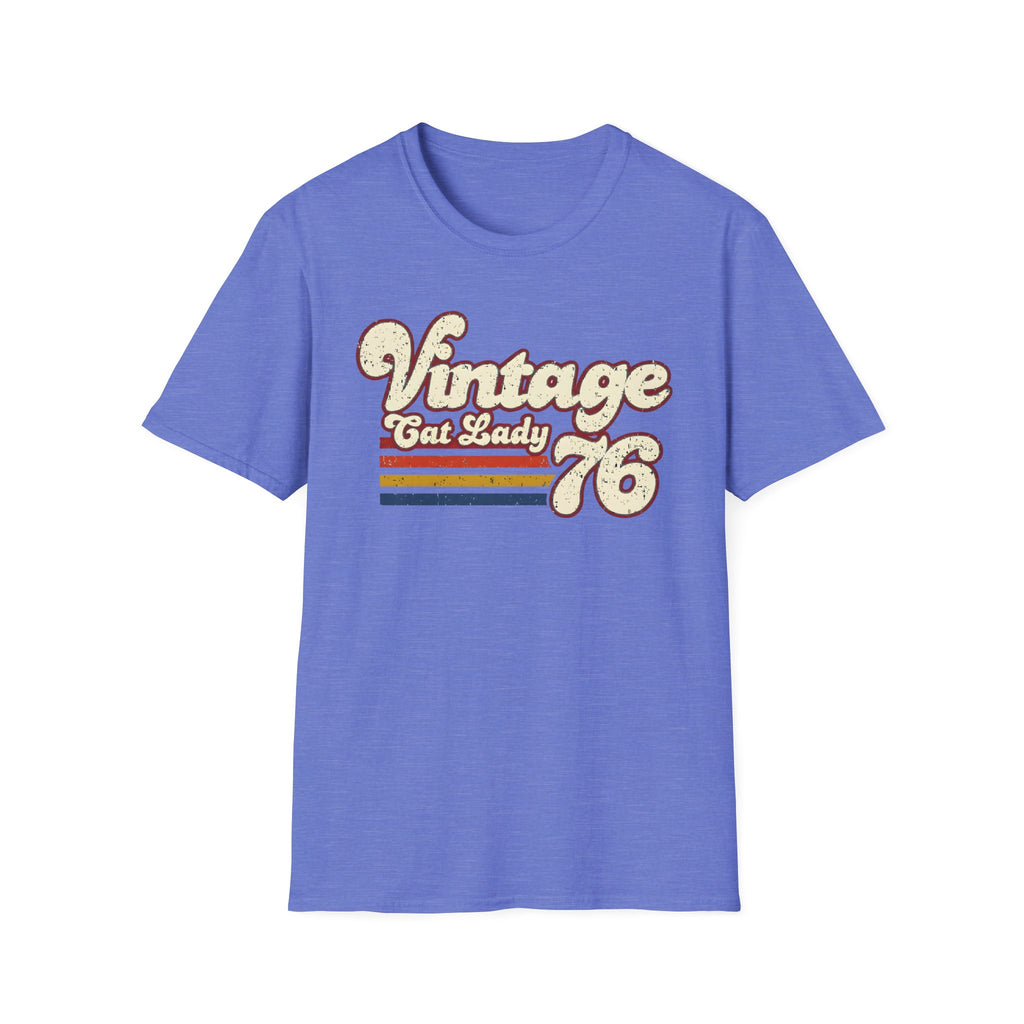 Vintage Cat Lady 76 T-Shirt
