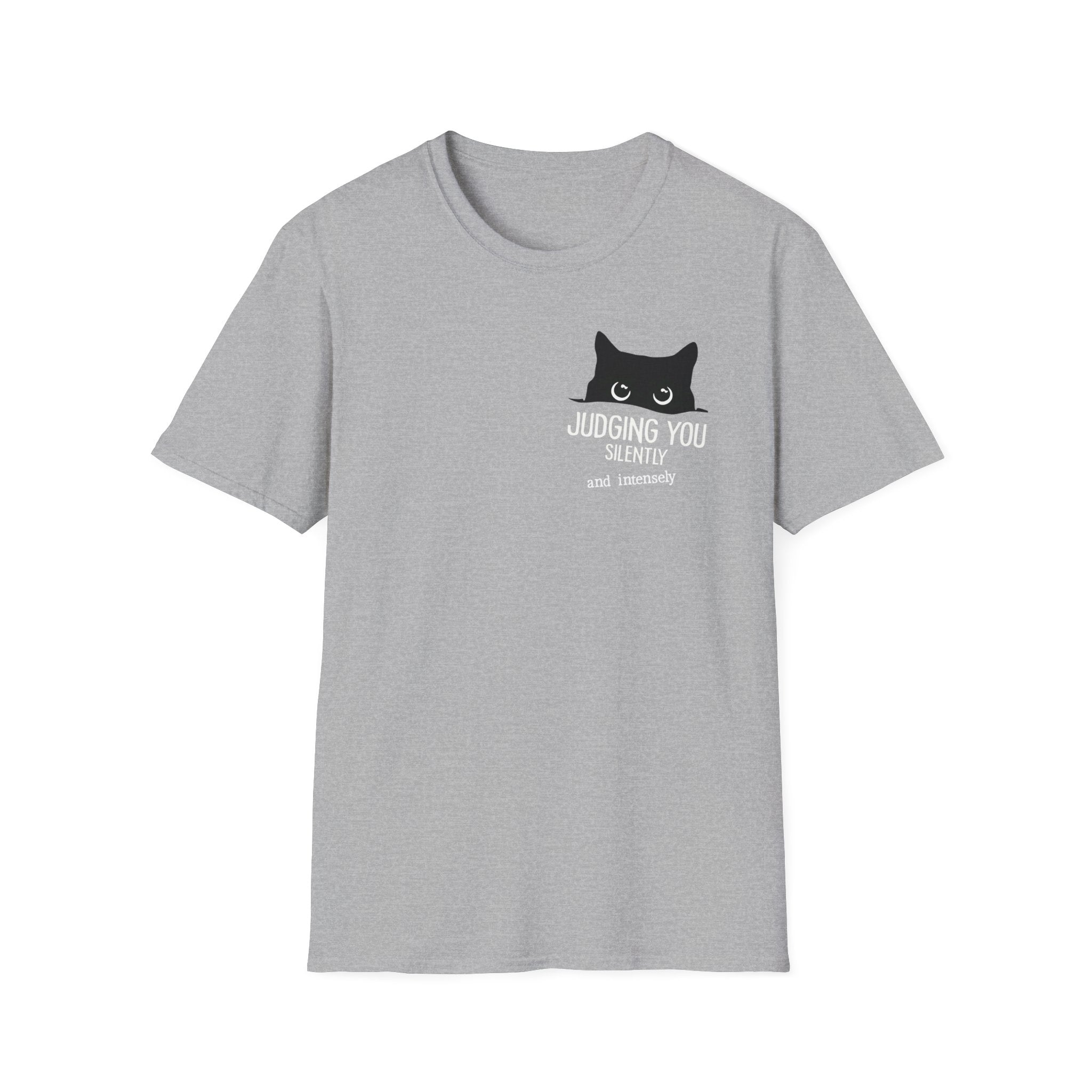 Judging You Silently Cat T-Shirt
