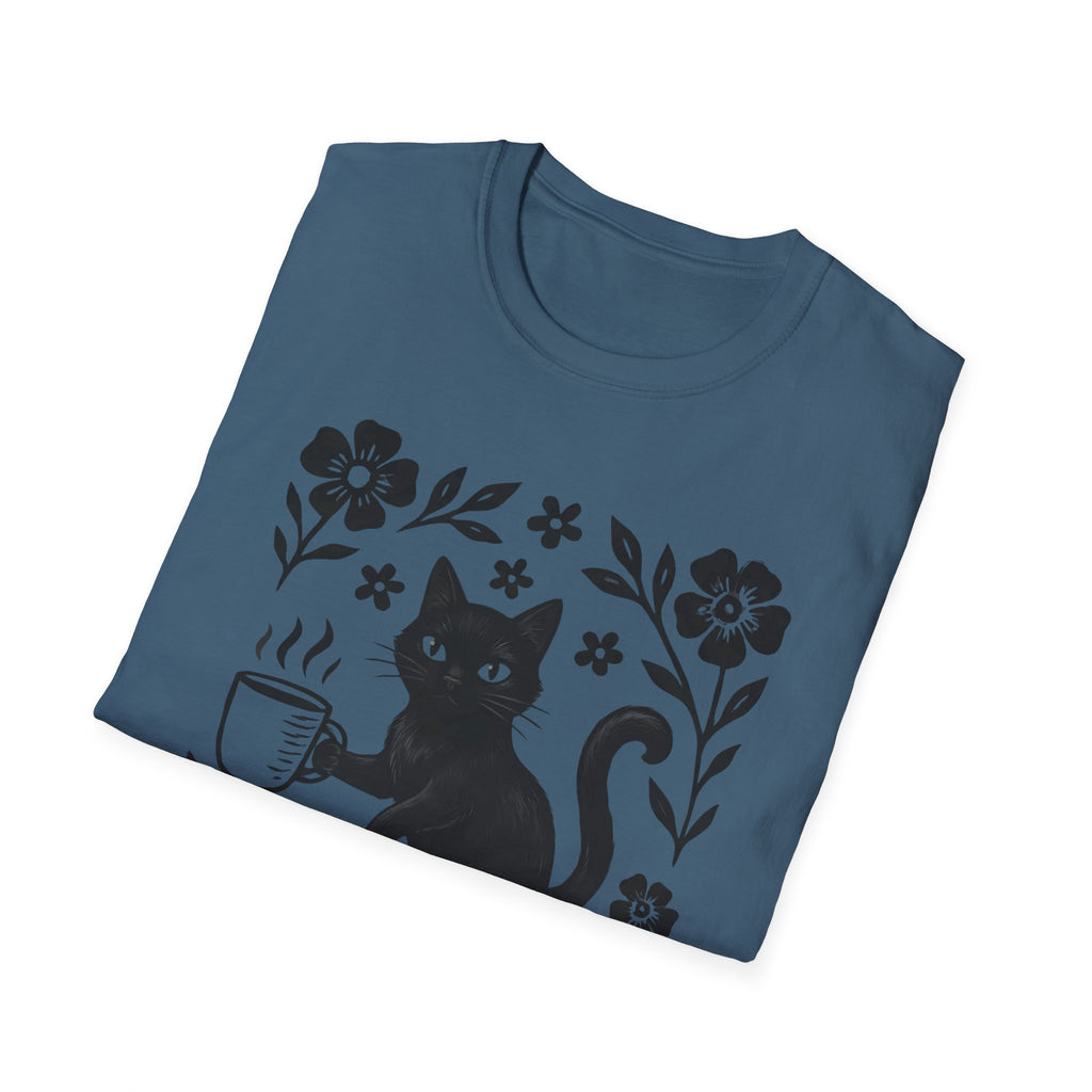 Purr-fect Brew Cat & Coffee T-Shirt