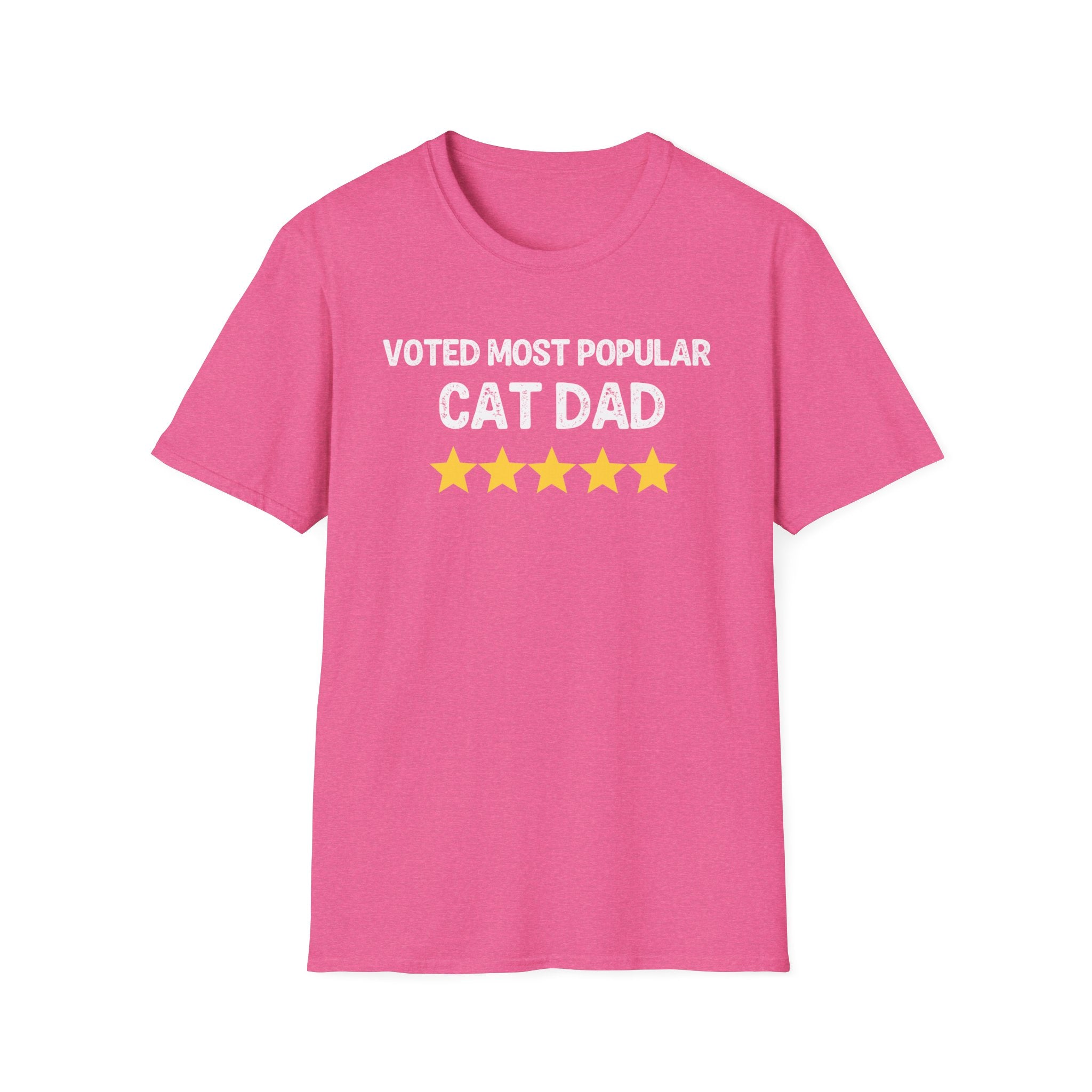 Voted Most Popular Cat Dad T-Shirt