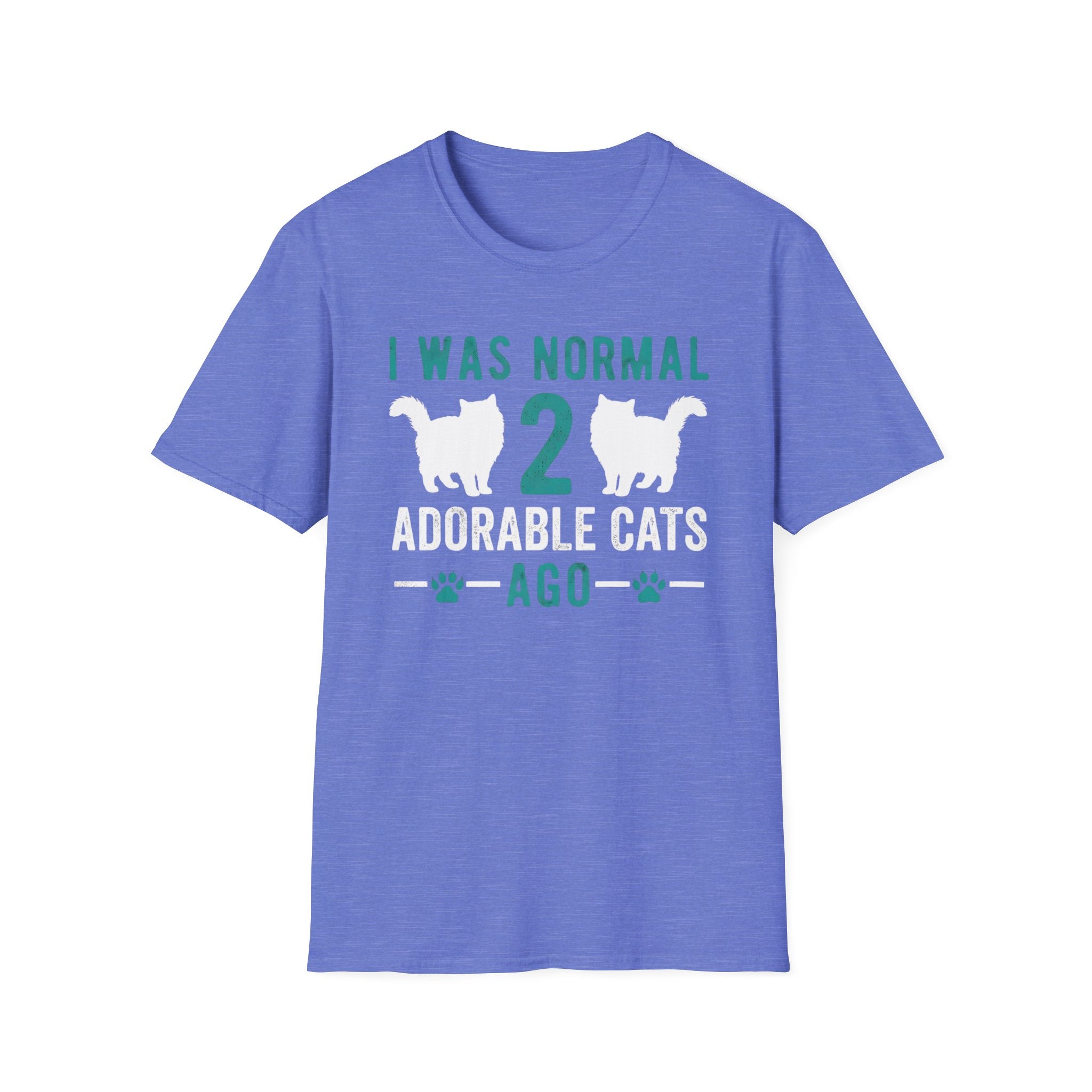 I Was Normal 2 Adorable Cats Ago T-Shirt